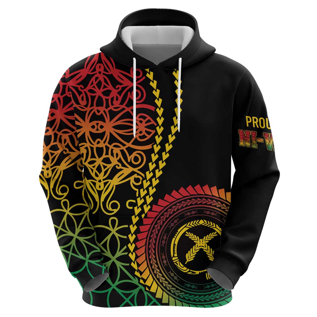 Proudly Ni-Van Sandroing Inspired Classic Style Zip Hoodie