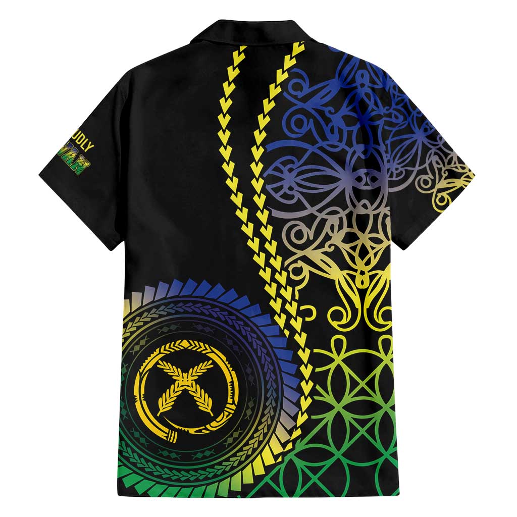 Proudly Ni-Van Sandroing Inspired Family Matching Long Sleeve Bodycon Dress and Hawaiian Shirt Malampa Classic Style LT7 - Polynesian Pride