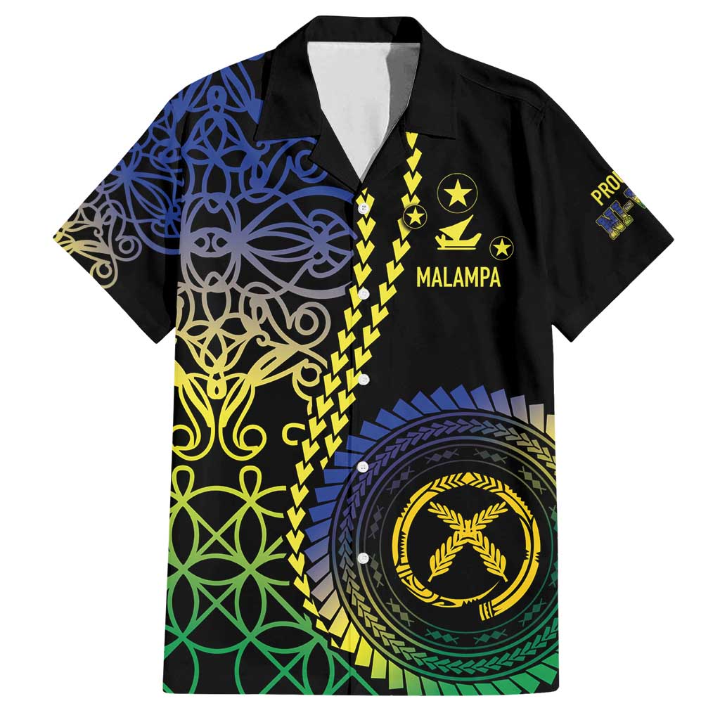 Proudly Ni-Van Sandroing Inspired Family Matching Off Shoulder Maxi Dress and Hawaiian Shirt Malampa Classic Style LT7 Dad's Shirt - Short Sleeve Colorful - Polynesian Pride