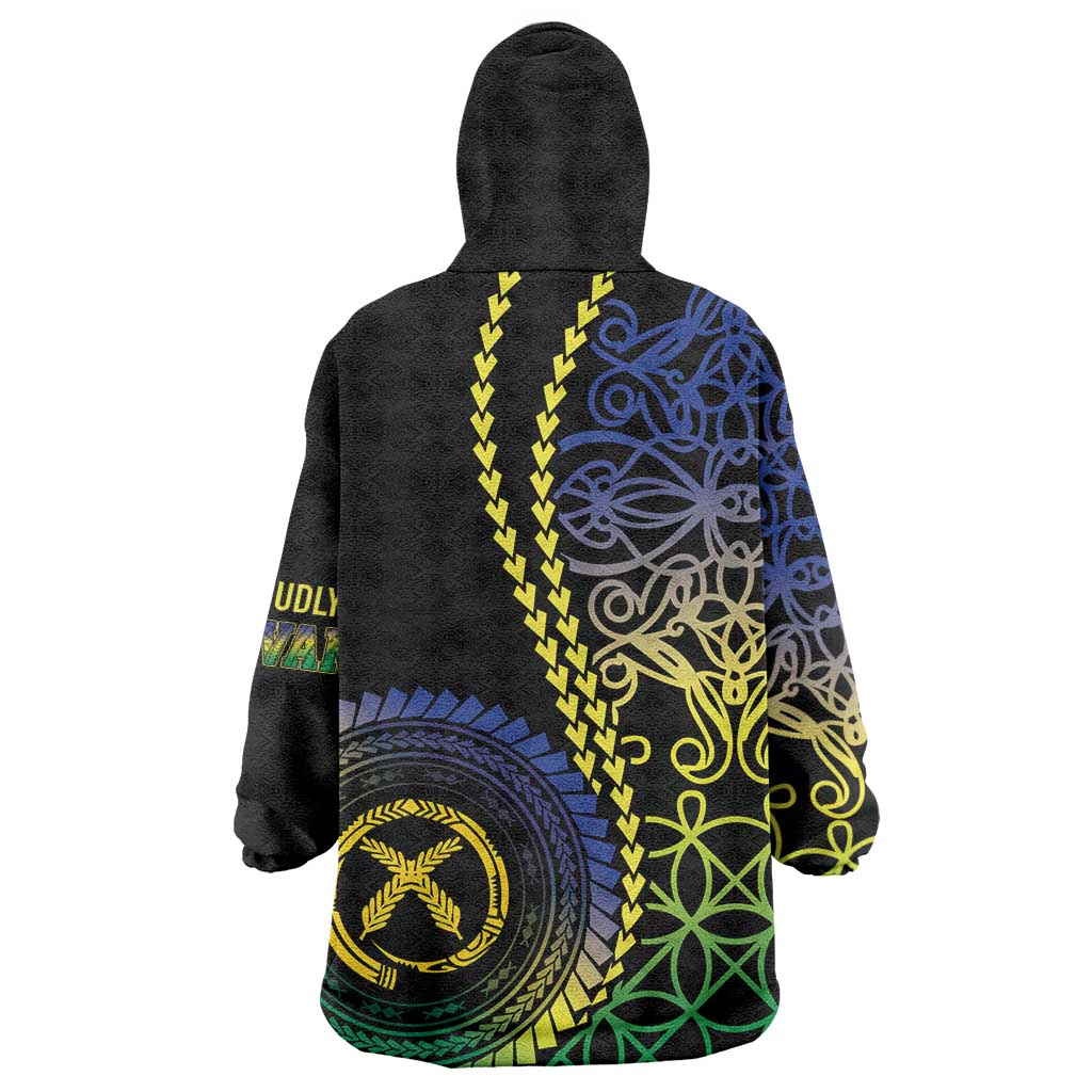 Proudly Ni-Van Sandroing Inspired Wearable Blanket Hoodie Malampa Classic Style