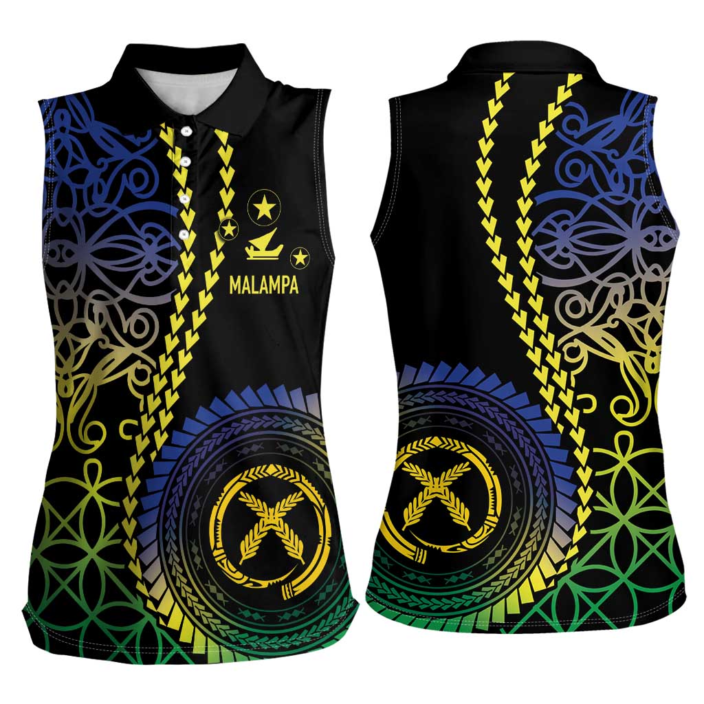 Proudly Ni-Van Sandroing Inspired Women Sleeveless Polo Shirt Malampa Classic Style