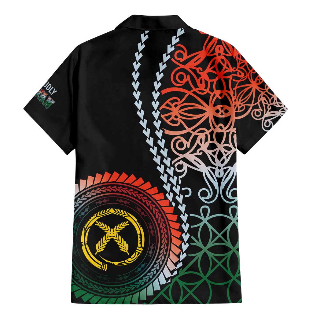 Proudly Ni-Van Sandroing Inspired Family Matching Mermaid Dress and Hawaiian Shirt Penama Classic Style LT7 - Polynesian Pride