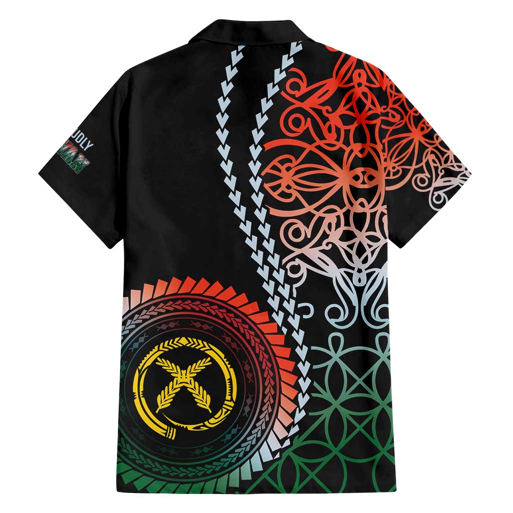 Proudly Ni-Van Sandroing Inspired Family Matching Summer Maxi Dress and Hawaiian Shirt Penama Classic Style LT7 - Polynesian Pride