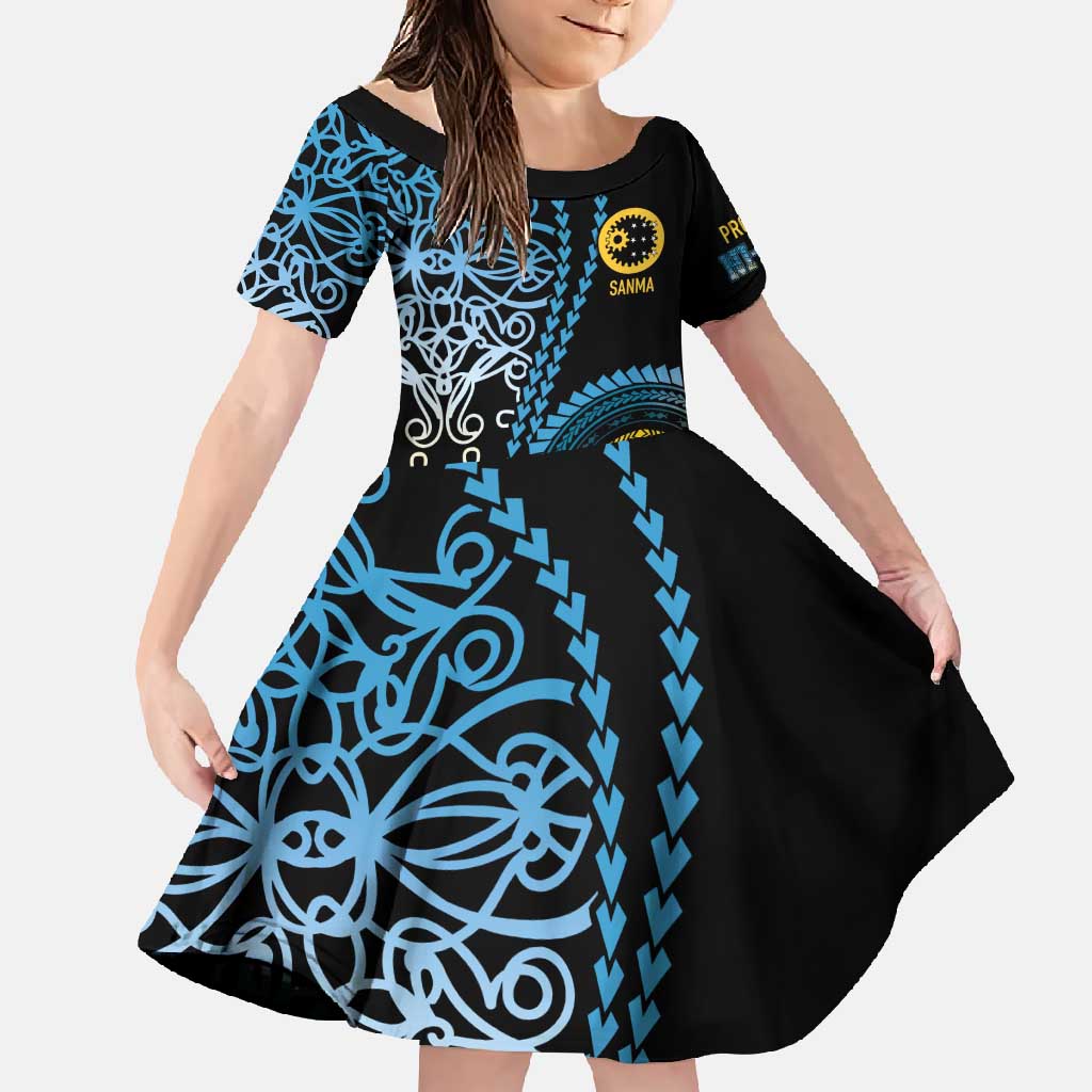 Proudly Ni-Van Sandroing Inspired Family Matching Summer Maxi Dress and Hawaiian Shirt Sanma Classic Style