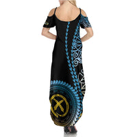 Proudly Ni-Van Sandroing Inspired Family Matching Summer Maxi Dress and Hawaiian Shirt Sanma Classic Style