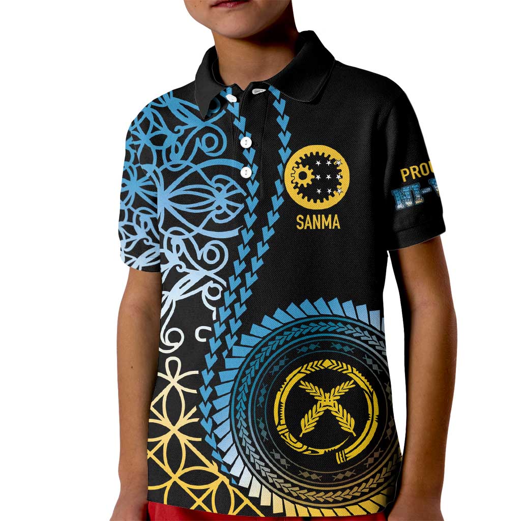Proudly Ni-Van Sandroing Inspired Kid Polo Shirt Sanma Classic Style
