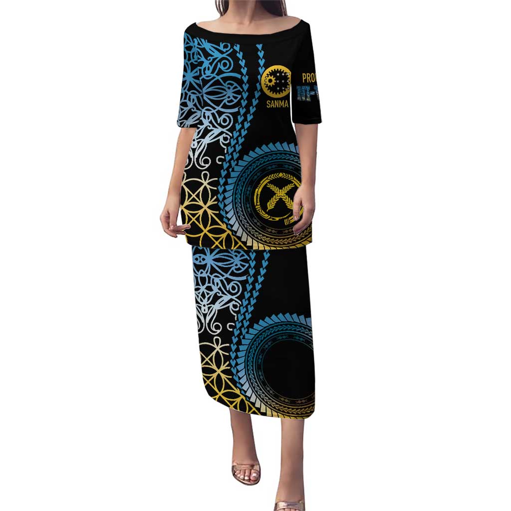 Proudly Ni-Van Sandroing Inspired Puletasi Sanma Classic Style