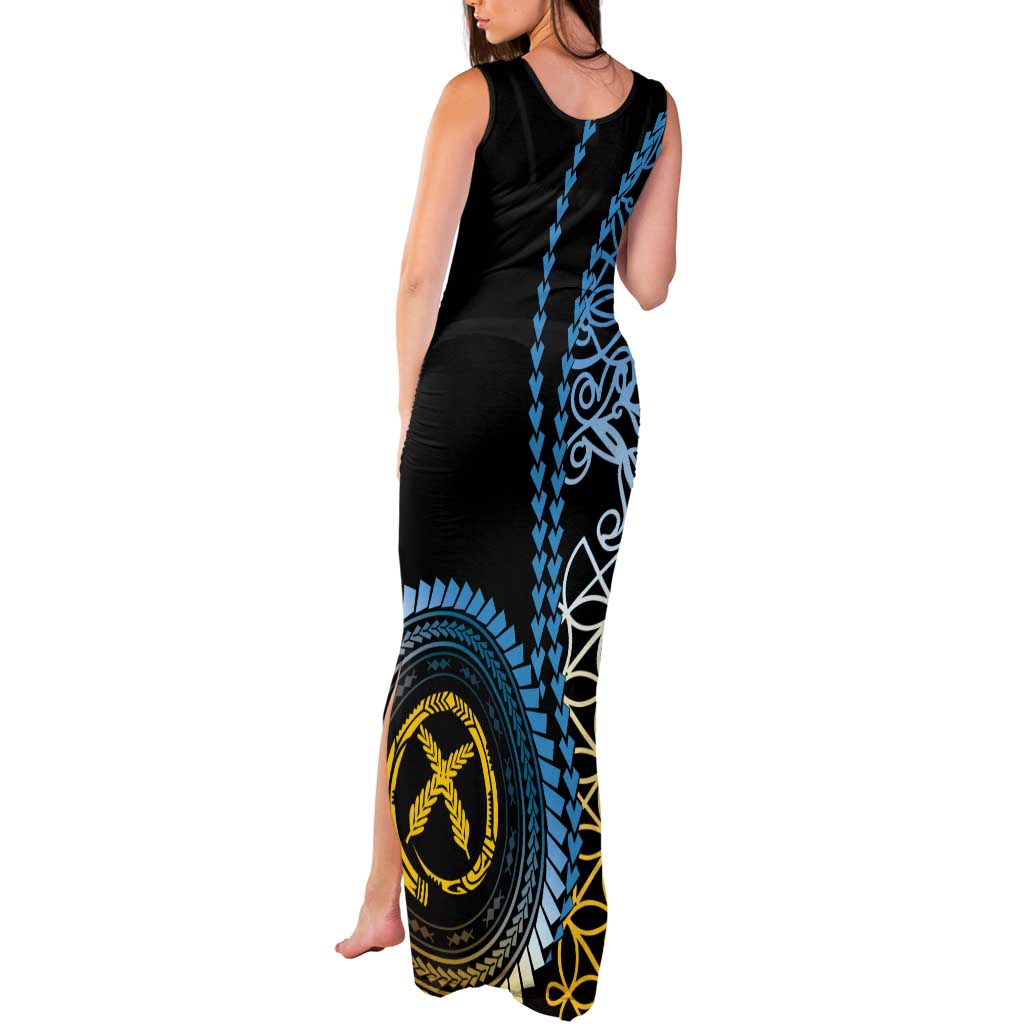 Proudly Ni-Van Sandroing Inspired Tank Maxi Dress Sanma Classic Style