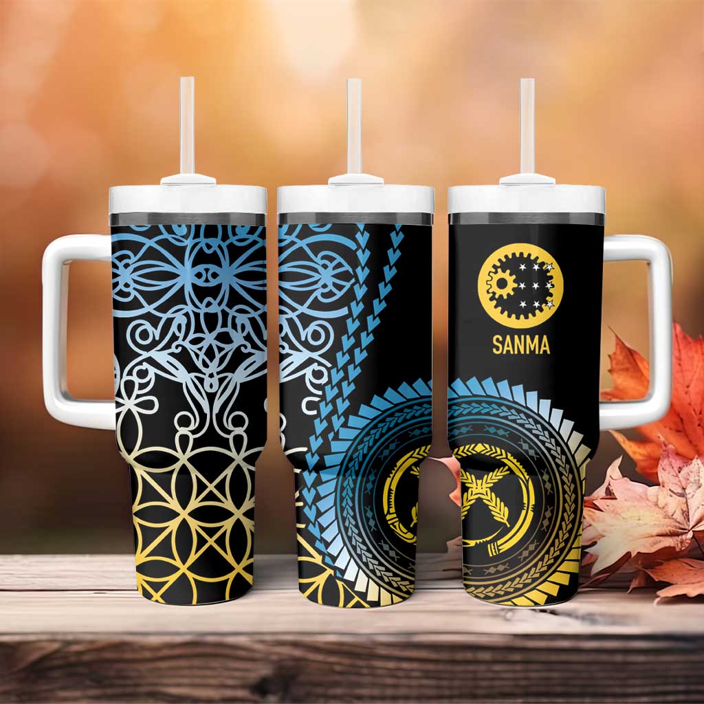 Proudly Ni-Van Sandroing Inspired Tumbler With Handle Sanma Classic Style