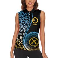 Proudly Ni-Van Sandroing Inspired Women Sleeveless Polo Shirt Sanma Classic Style