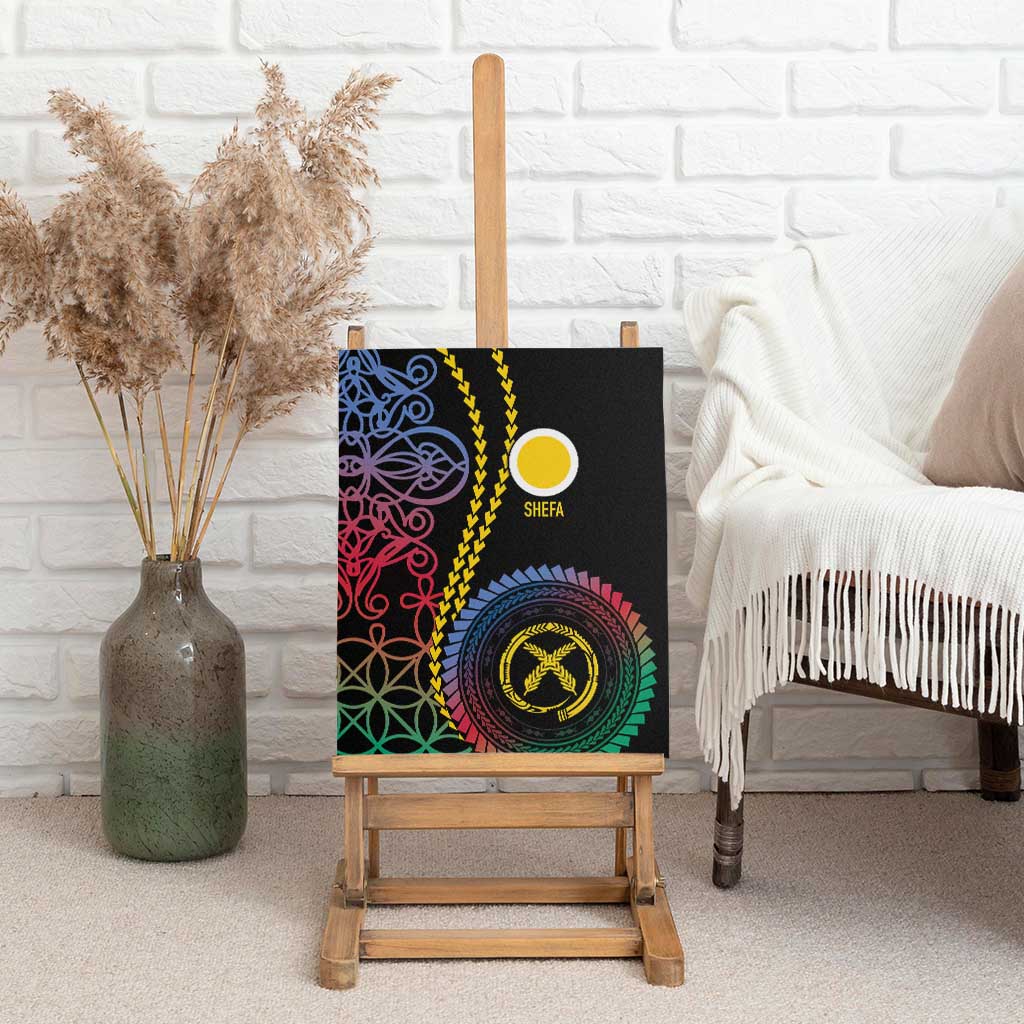 Proudly Ni-Van Sandroing Inspired Canvas Wall Art Shefa Classic Style