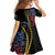 Proudly Ni-Van Sandroing Inspired Family Matching Off Shoulder Maxi Dress and Hawaiian Shirt Shefa Classic Style
