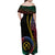 Proudly Ni-Van Sandroing Inspired Family Matching Off Shoulder Maxi Dress and Hawaiian Shirt Shefa Classic Style