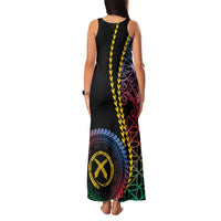 Proudly Ni-Van Sandroing Inspired Family Matching Tank Maxi Dress and Hawaiian Shirt Shefa Classic Style