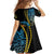 Proudly Ni-Van Sandroing Inspired Family Matching Off Shoulder Maxi Dress and Hawaiian Shirt Torba Classic Style