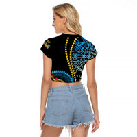 Proudly Ni-Van Sandroing Inspired Raglan Cropped T Shirt Torba Classic Style