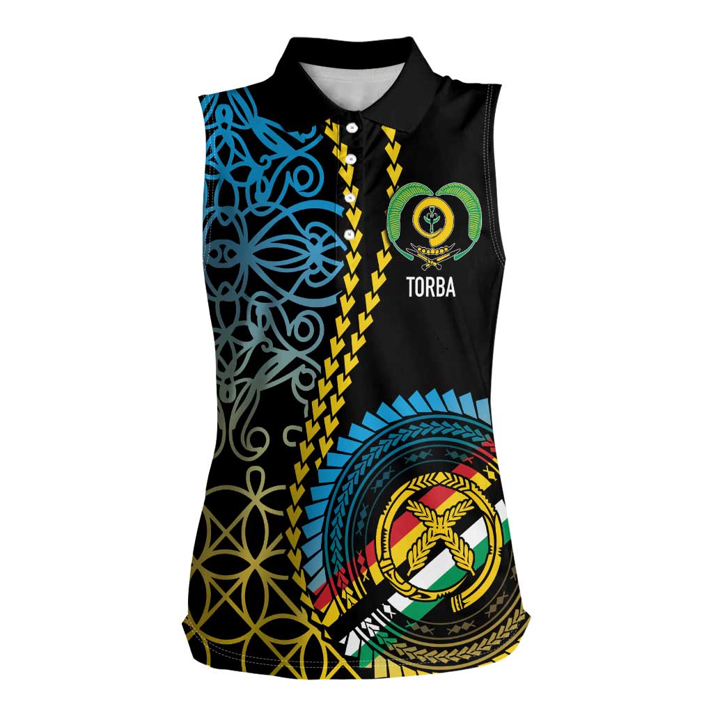 Proudly Ni-Van Sandroing Inspired Women Sleeveless Polo Shirt Torba Classic Style