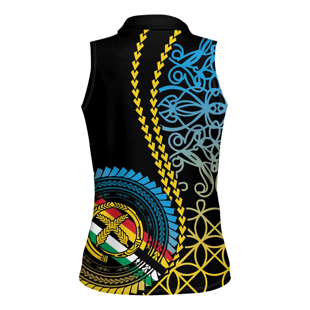 Proudly Ni-Van Sandroing Inspired Women Sleeveless Polo Shirt Torba Classic Style