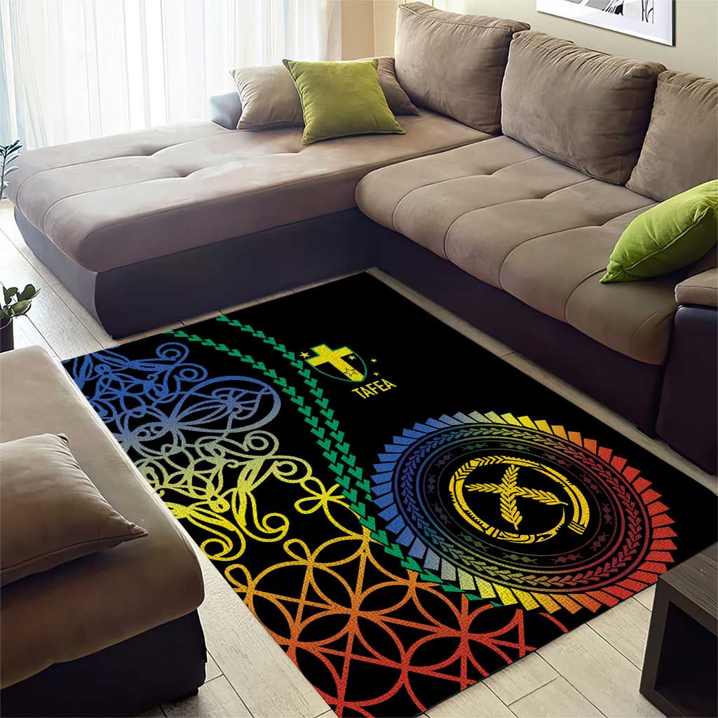 Proudly Ni-Van Sandroing Inspired Area Rug Tafea Classic Style