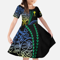 Proudly Ni-Van Sandroing Inspired Family Matching Puletasi and Hawaiian Shirt Tafea Classic Style