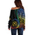 Proudly Ni-Van Sandroing Inspired Off Shoulder Sweater Tafea Classic Style