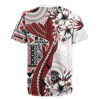Bula Fiji Rugby Jersey Shark Tail White Masi Tapa
