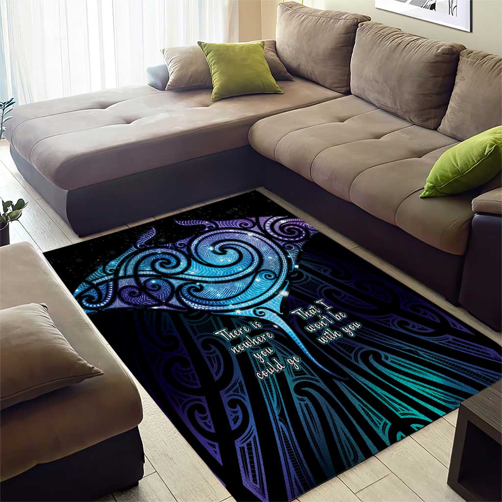 Aotearoa Maori Te Whai Rahi Area Rug Tala - Nowhere You Could Go That I Won't Be With You - Polynesian Pride