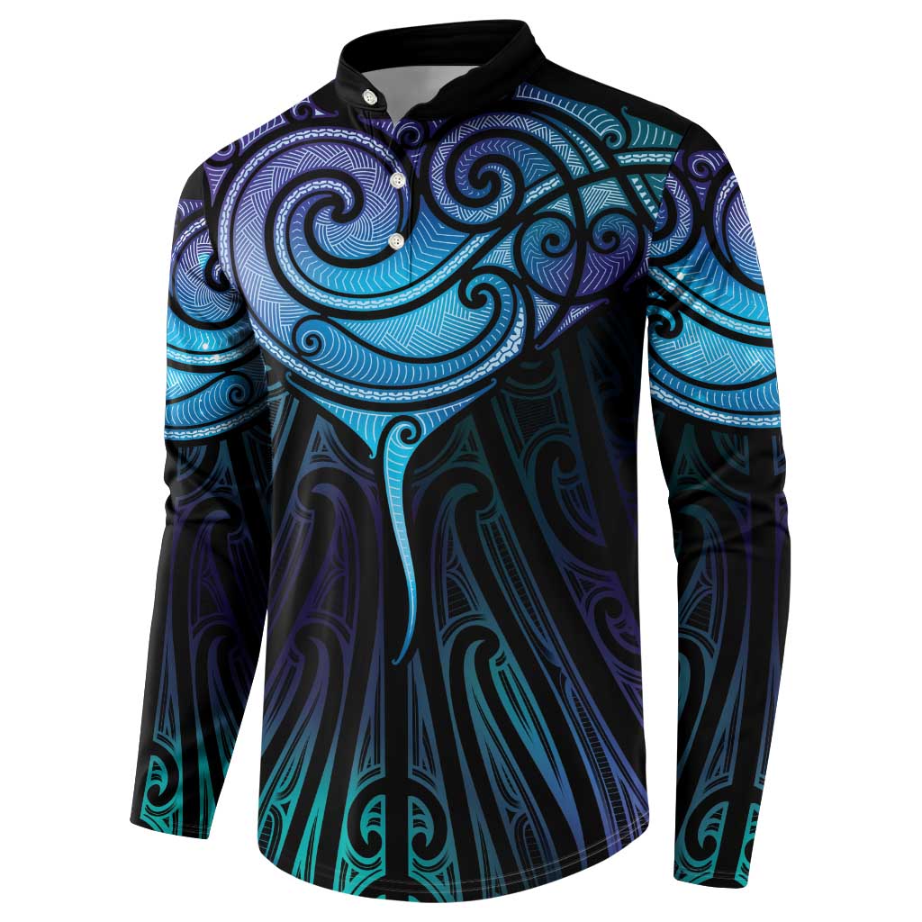 Aotearoa Maori Te Whai Rahi Button Sweatshirt Tala - Nowhere You Could Go That I Won't Be With You - Polynesian Pride