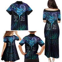 Aotearoa Maori Te Whai Rahi Family Matching Puletasi and Hawaiian Shirt Tala - Nowhere You Could Go That I Won't Be With You LT7 - Polynesian Pride