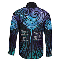 Aotearoa Maori Te Whai Rahi Family Matching Tank Maxi Dress and Hawaiian Shirt Tala - Nowhere You Could Go That I Won't Be With You LT7 - Polynesian Pride