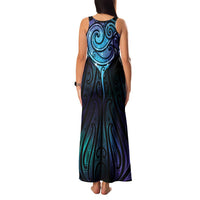 Aotearoa Maori Te Whai Rahi Family Matching Tank Maxi Dress and Hawaiian Shirt Tala - Nowhere You Could Go That I Won't Be With You LT7 - Polynesian Pride