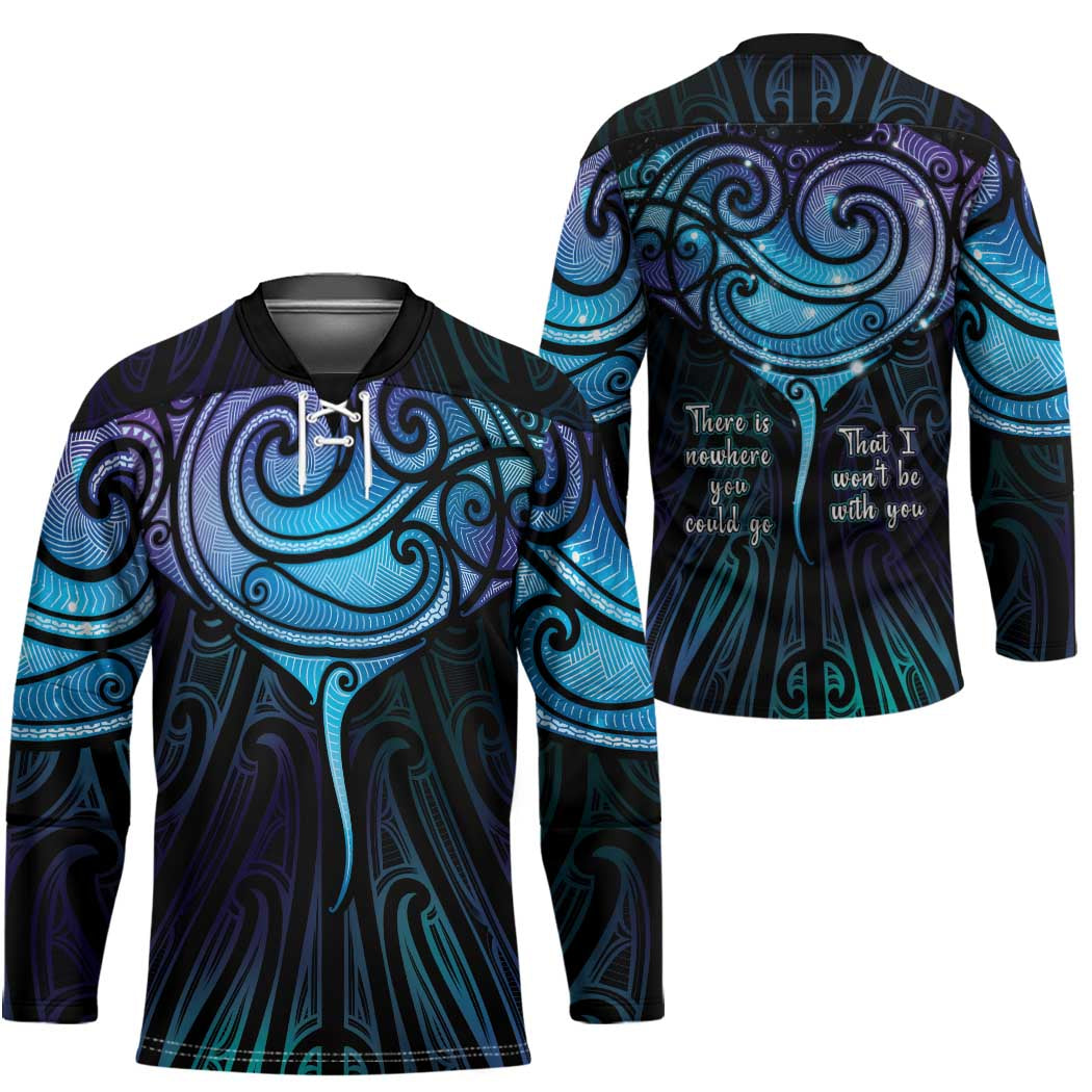 Aotearoa Maori Te Whai Rahi Hockey Jersey Tala - Nowhere You Could Go That I Won't Be With You - Polynesian Pride