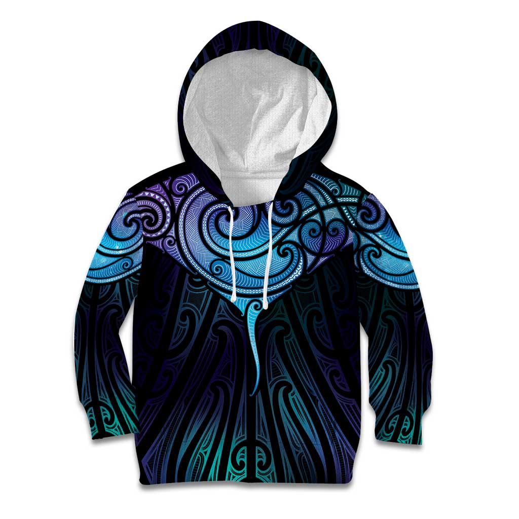 Aotearoa Maori Te Whai Rahi Kid Hoodie Tala - Nowhere You Could Go That I Won't Be With You - Polynesian Pride