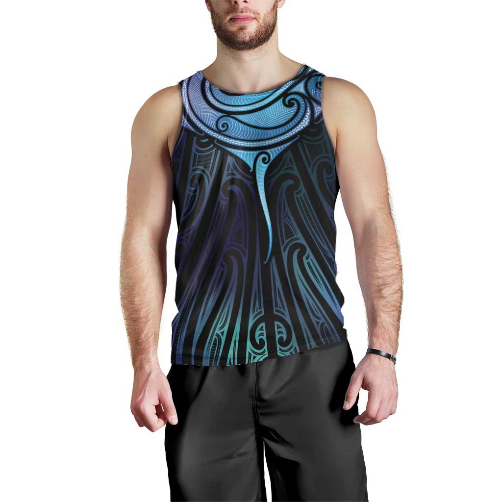Aotearoa Maori Te Whai Rahi Men Tank Top Tala - Nowhere You Could Go That I Won't Be With You - Polynesian Pride