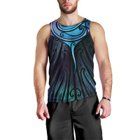 Aotearoa Maori Te Whai Rahi Men Tank Top Tala - Nowhere You Could Go That I Won't Be With You - Polynesian Pride