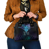 Aotearoa Maori Te Whai Rahi Shoulder Handbag Tala - Nowhere You Could Go That I Won't Be With You - Polynesian Pride