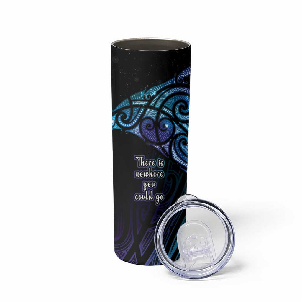 Aotearoa Maori Te Whai Rahi Skinny Tumbler Tala - Nowhere You Could Go That I Won't Be With You LT7 - Polynesian Pride