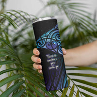 Aotearoa Maori Te Whai Rahi Skinny Tumbler Tala - Nowhere You Could Go That I Won't Be With You LT7 - Polynesian Pride