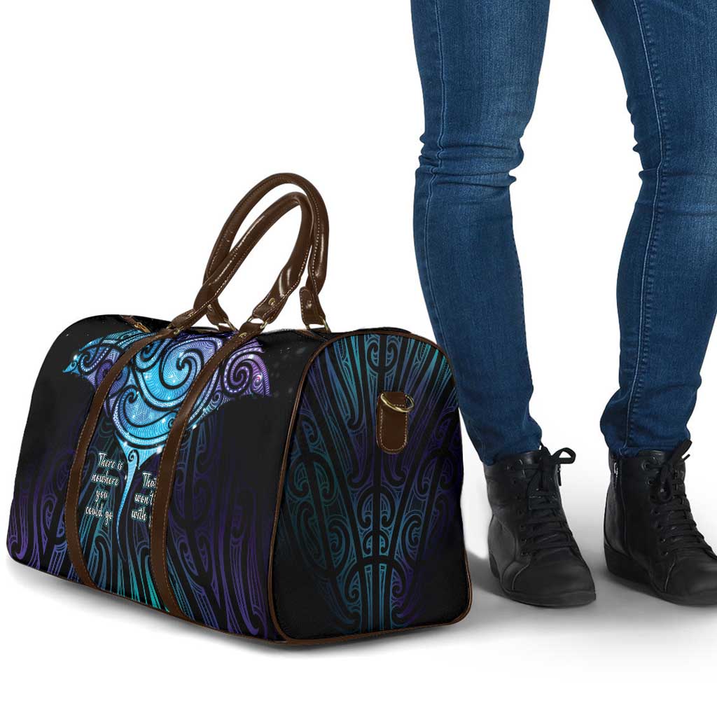 Aotearoa Maori Te Whai Rahi Travel Bag Tala - Nowhere You Could Go That I Won't Be With You - Polynesian Pride