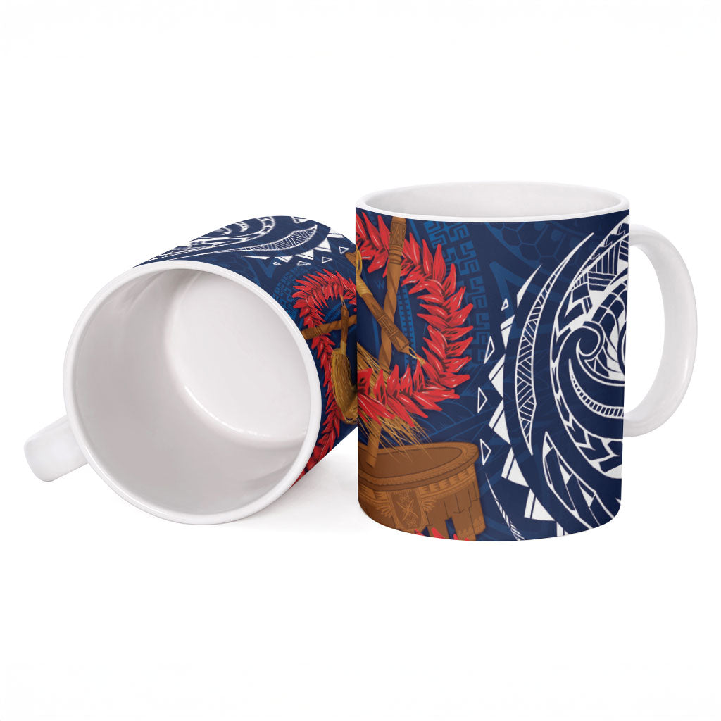 Talofa Samoa Tanoa Fue Mix Ulafala Ceramic Mug LT7 - Polynesian Pride