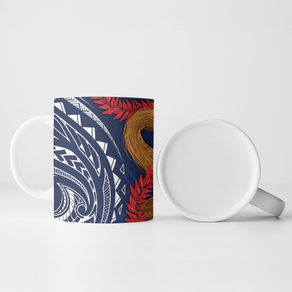 Talofa Samoa Tanoa Fue Mix Ulafala Ceramic Mug LT7 - Polynesian Pride