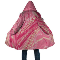 Polynesian Puakeniken Pikake Twisted Lei Cloak Rose Pink - Polynesian Pride