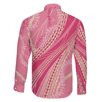 Polynesian Puakeniken Pikake Twisted Lei Family Matching Puletasi and Hawaiian Shirt Rose Pink - Polynesian Pride