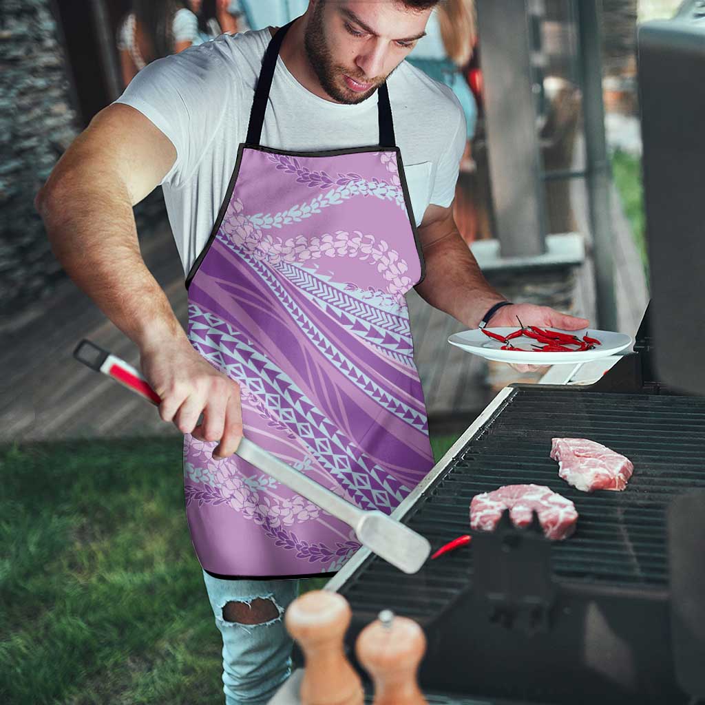Polynesian Puakeniken Pikake Twisted Lei Apron Amethys - Polynesian Pride