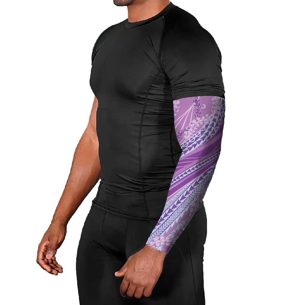 Polynesian Puakeniken Pikake Twisted Lei Arm Sleeves Amethys - Polynesian Pride