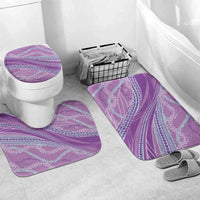 Polynesian Puakeniken Pikake Twisted Lei Bathroom Set Amethys LT7 Mat Set Only (3 pcs) One Size Amethys - Polynesian Pride