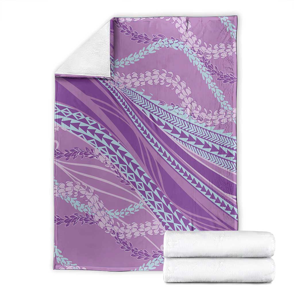Polynesian Puakeniken Pikake Twisted Lei Blanket Amethys - Polynesian Pride