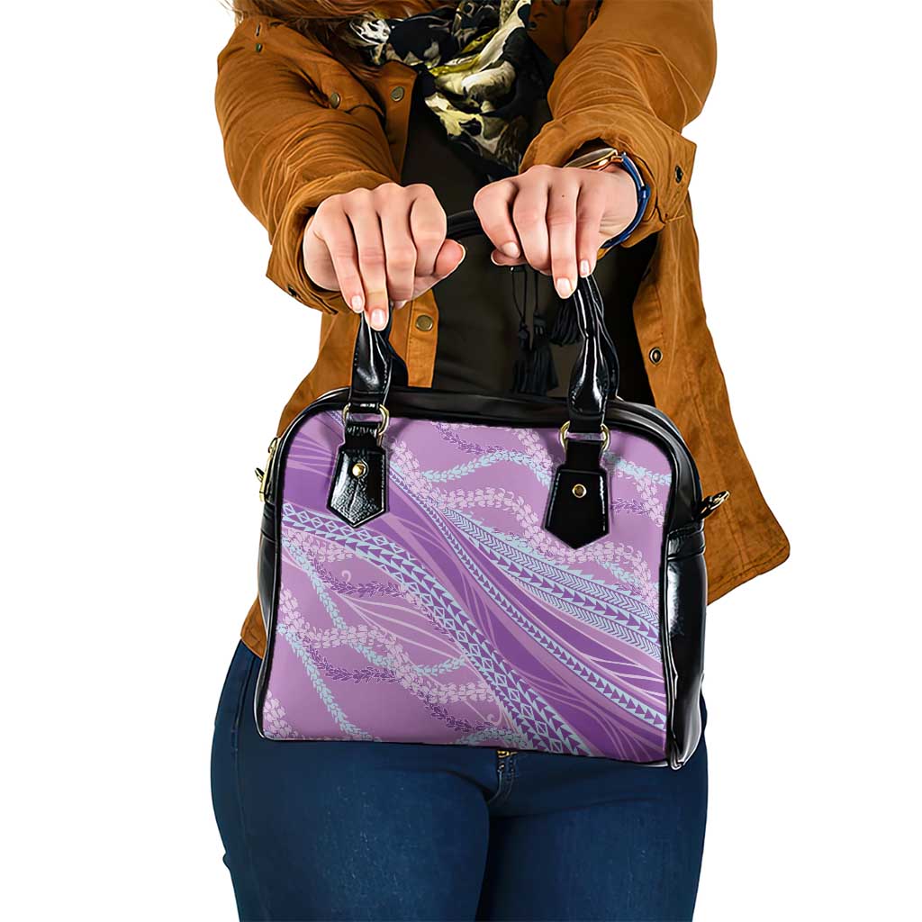 Polynesian Puakeniken Pikake Twisted Lei Shoulder Handbag Amethys LT7 One Size Amethys - Polynesian Pride