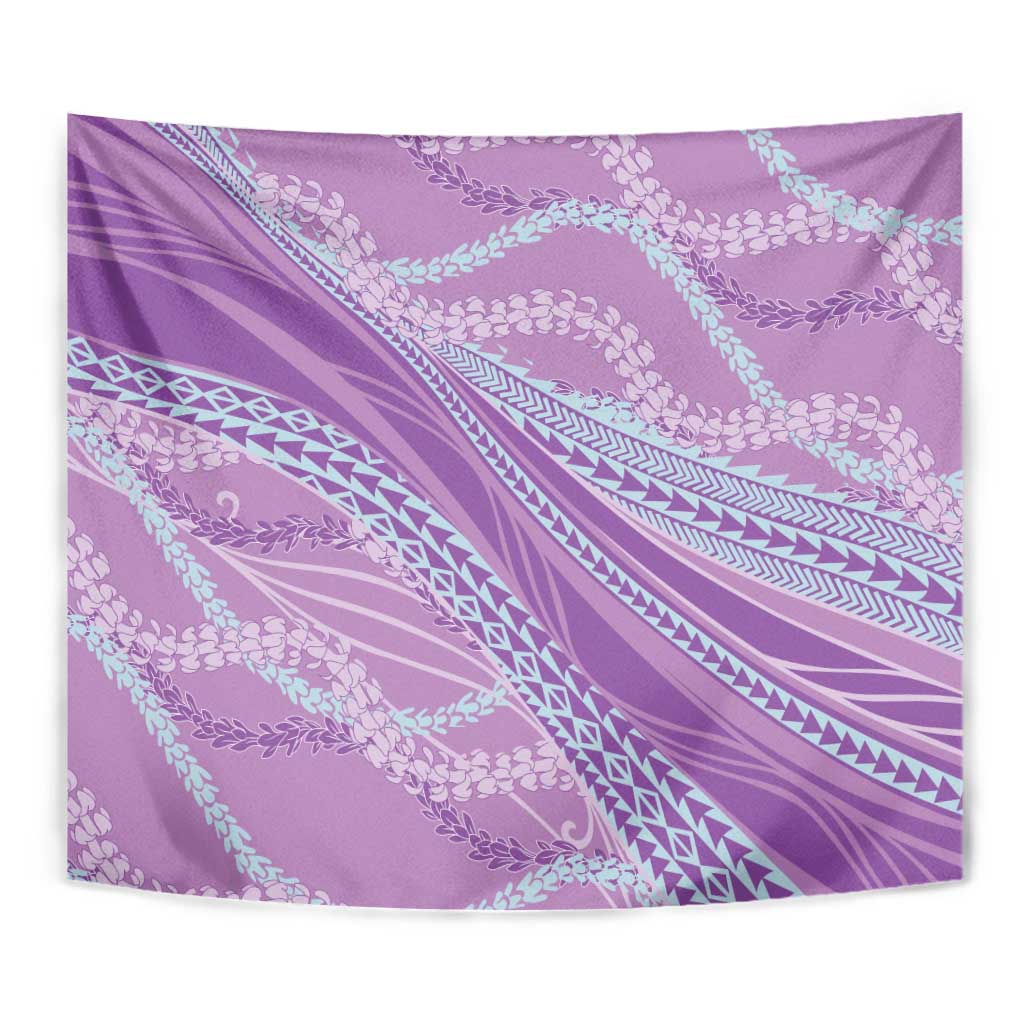 Polynesian Puakeniken Pikake Twisted Lei Tapestry Amethys - Polynesian Pride