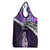 Personalised New Zealand Maori Grocery Bag Manaia Paua Shell Purple